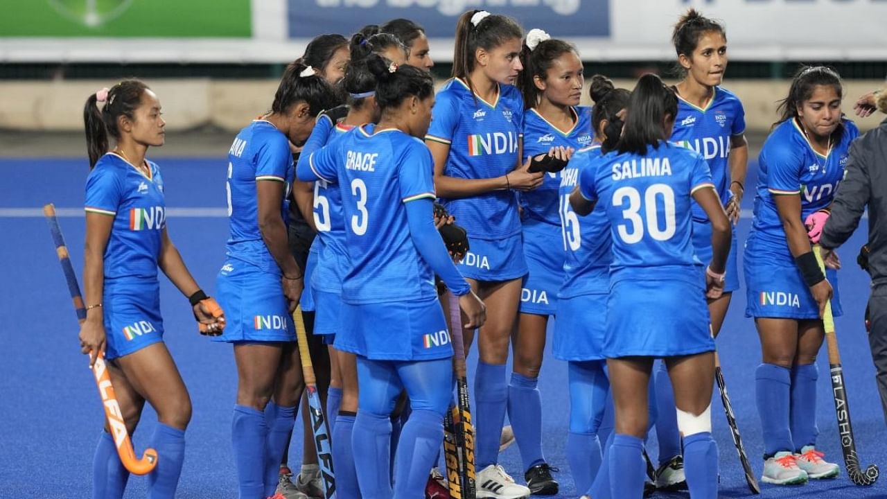 Led by experienced goalkeeper Savita, the eighth ranked visitors would look to get a fair idea about where they stand and what needs to be corrected to win the Hangzhou Asian Games, scheduled from September 23 to October 8 this year. Credit: AP/PTI Photo