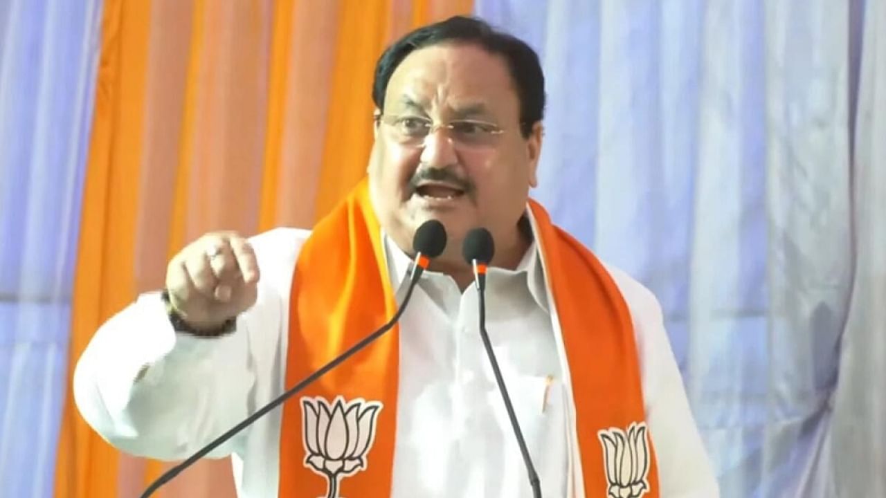 BJP National President J.P Nadda. Credit: IANS Photo