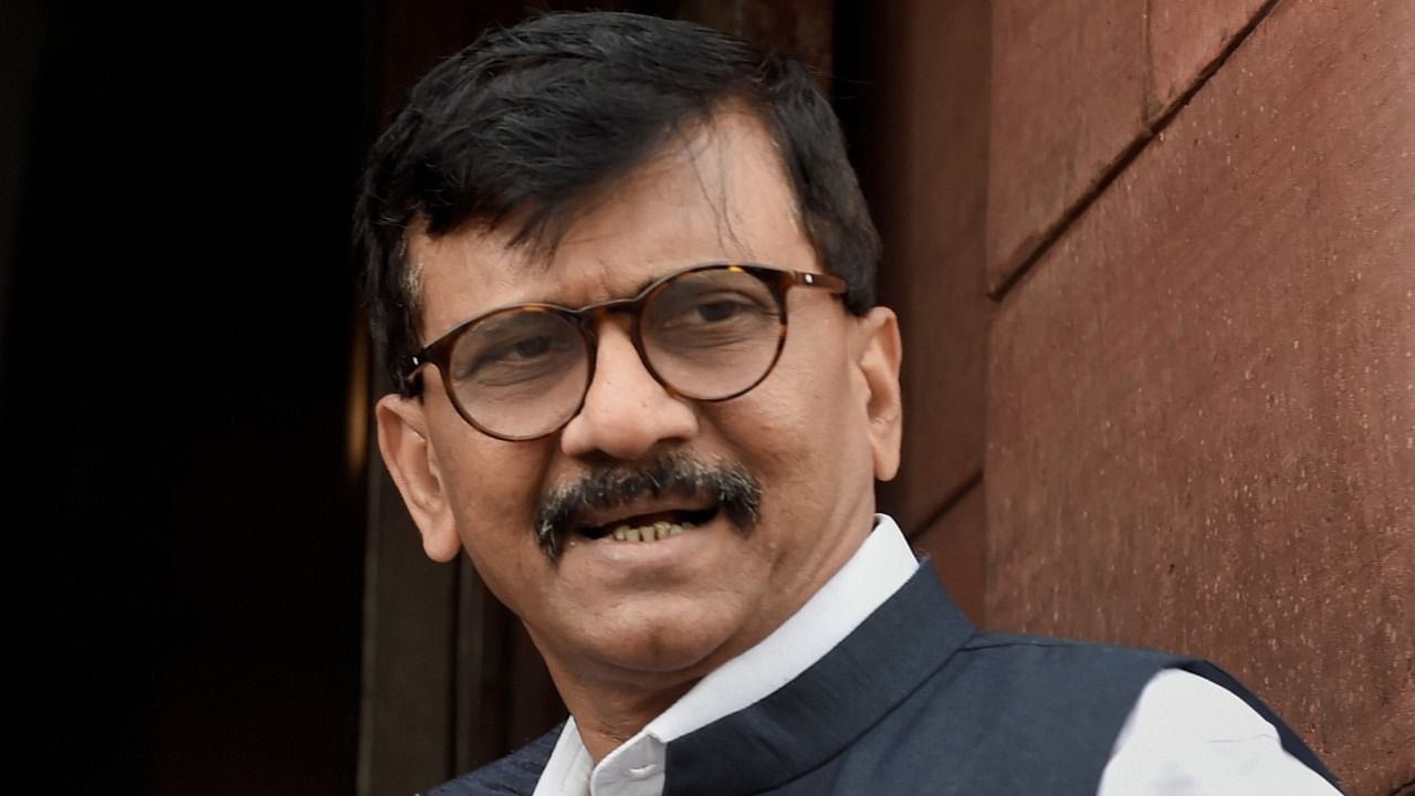 Shiv Sena (UBT) MP Sanjay Raut. Credit: PTI Photo