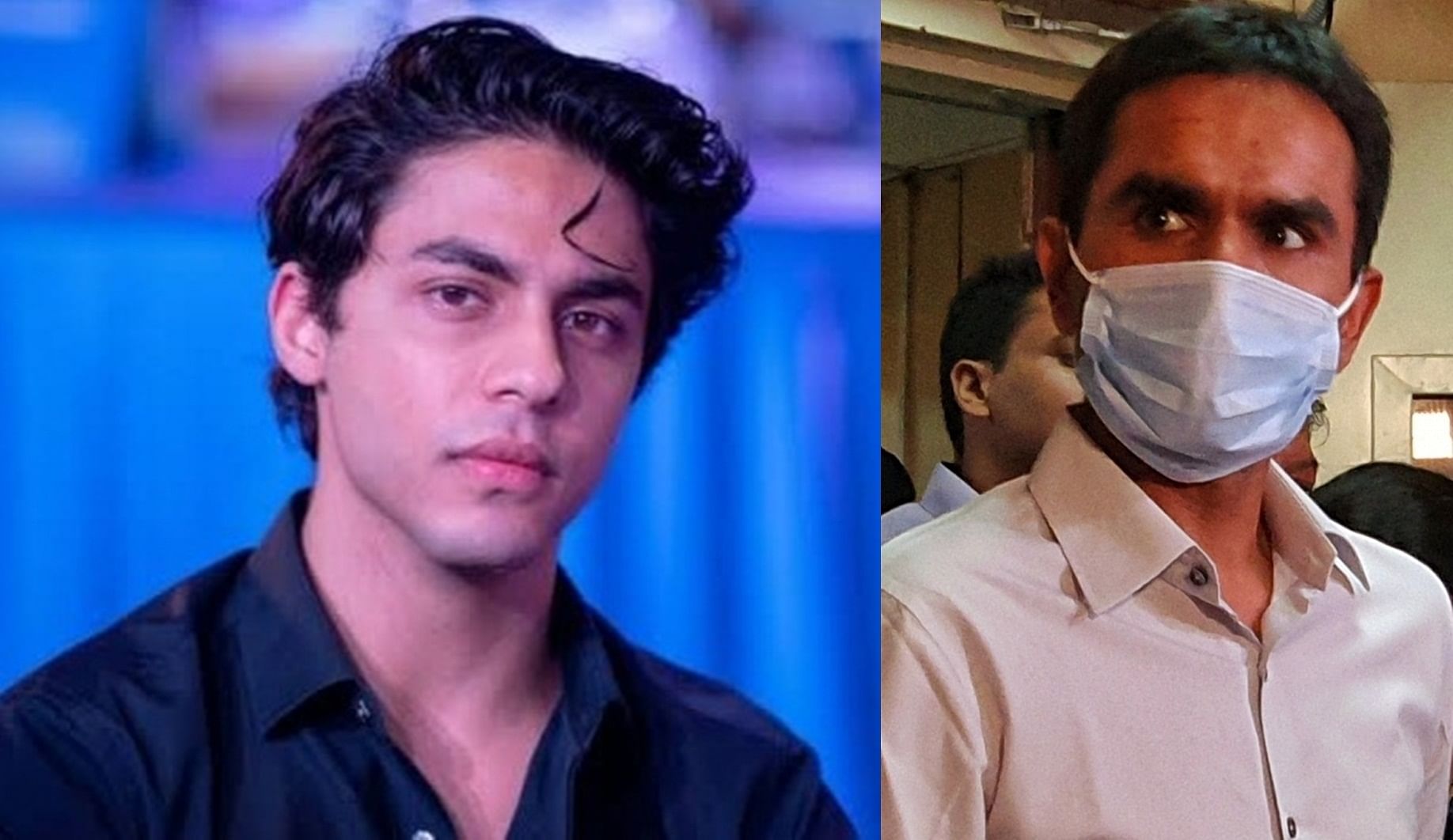 It is alleged that Wankhede and others demanded the bribe to not implicate his son Aryan Khan in the 2021 Cordelia cruise ship drug bust case. The Narcotics Control Bureau (NCB) did not name Aryan Khan in its charge sheet in the case because of lack of evidence against him. Credit: IANS Photo