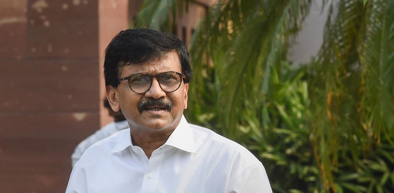 Shiv Sena (UBT) leader Sanjay Raut. Credit: PTI Photo