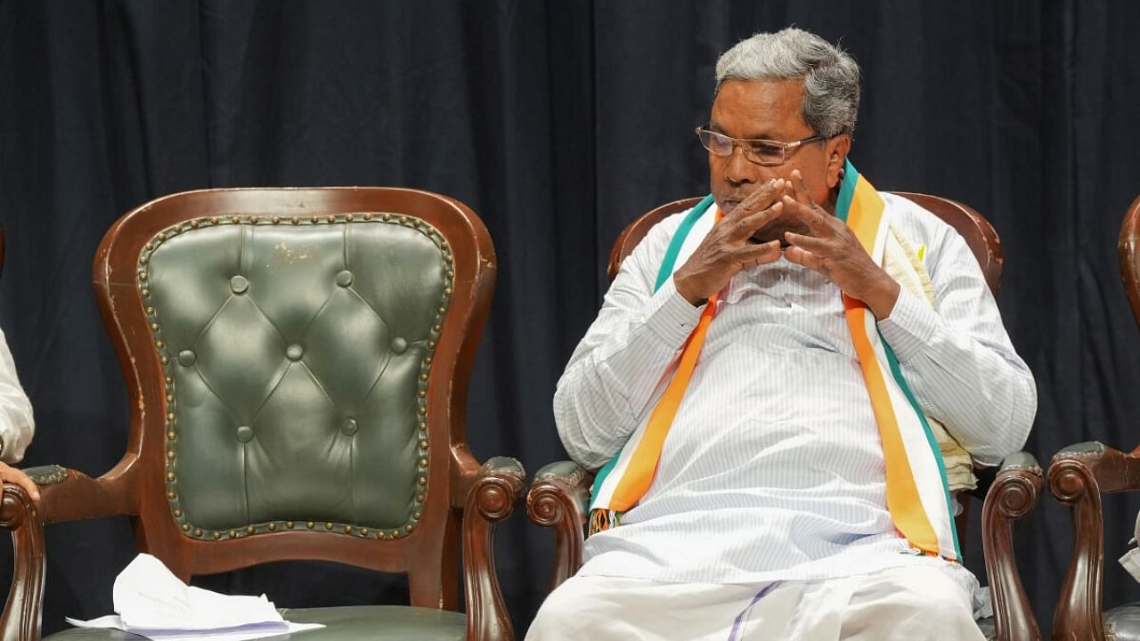 The first challenge that Siddaramaiah faces upon being sworn in is putting in place a cabinet with the right combinations. Credit: PTI Photo