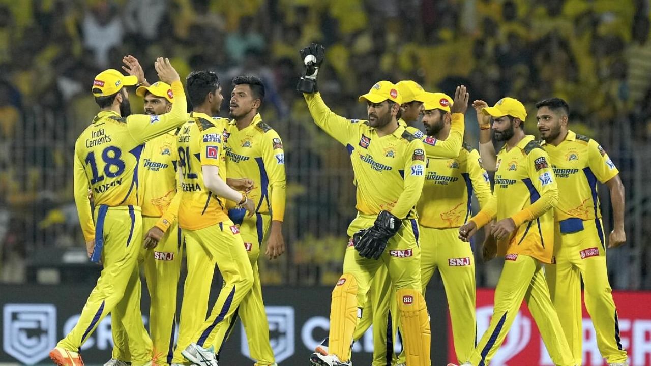 A win would confirm a play-off spot for CSK in today's match but whether they finish in second place or third would depend on the Lucknow's result against Kolkata. Credit: PTI File Photo
