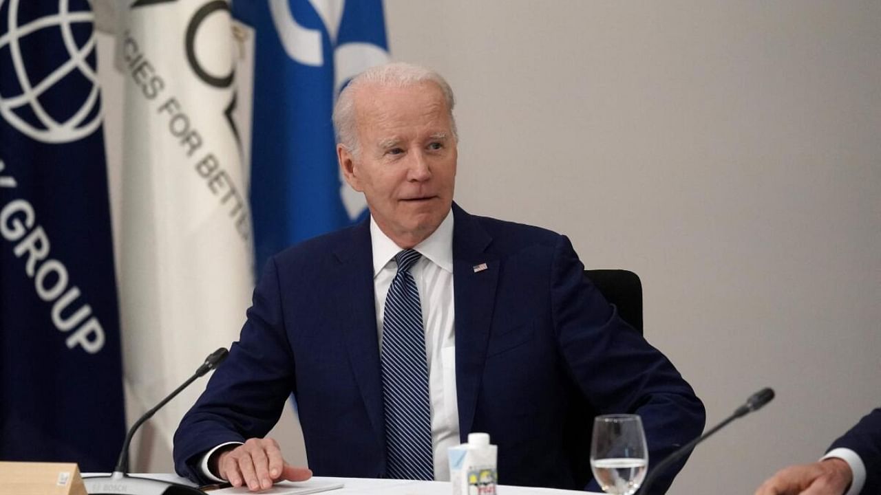 Joe Biden at the G7 Summit in Japan. Credit: AFP Photo/ Ministry of Foreign Affairs of Japan