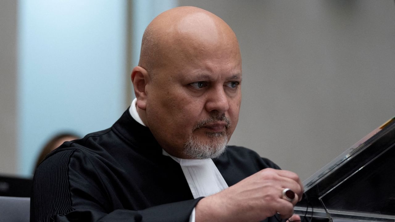 Public Prosecutor Karim Khan at the International Criminal Court in The Hague, Netherlands. Russia put him on a wanted list over his issuance of an arrest warrant for President Vladimir Putin. Credit: Reuters File Photo