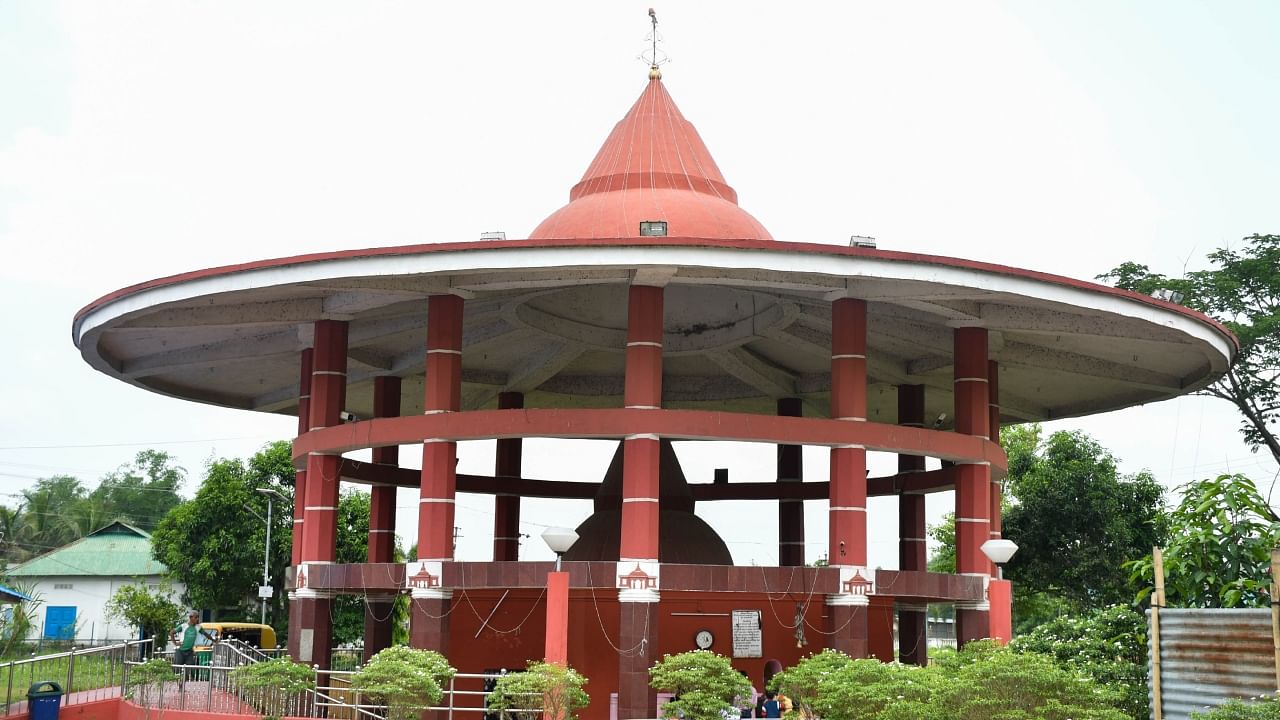 Chaturdas Devata temple in Tripura. Credit: PTI Photo