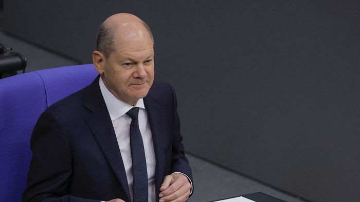 German Chancellor Olaf Scholz. Credit: AFP Photo