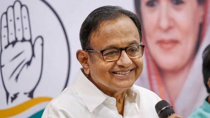 P Chidambaram. Credit: PTI File Photo