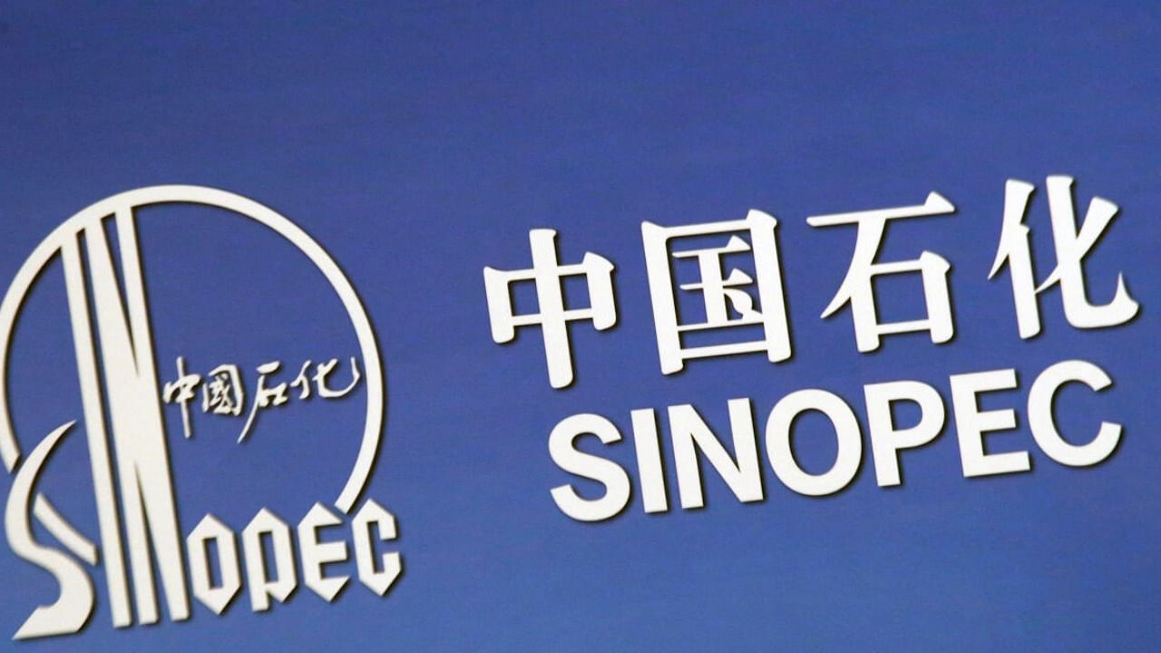 The company logo of China’s Sinopec Corp. Credit: Reuters Photo