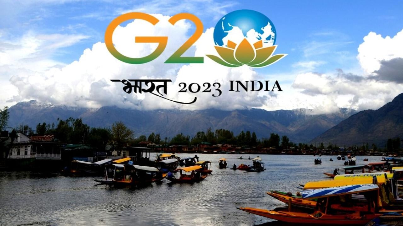 The G20 Tourism Working Group meeting is the first major international event to be held in J&K in over 37 years. Credit: IANS Photo