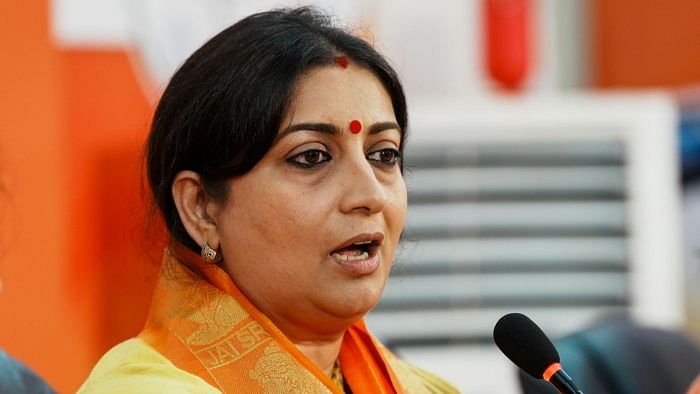 Union Minister Smriti Irani. Credit: PTI Photo