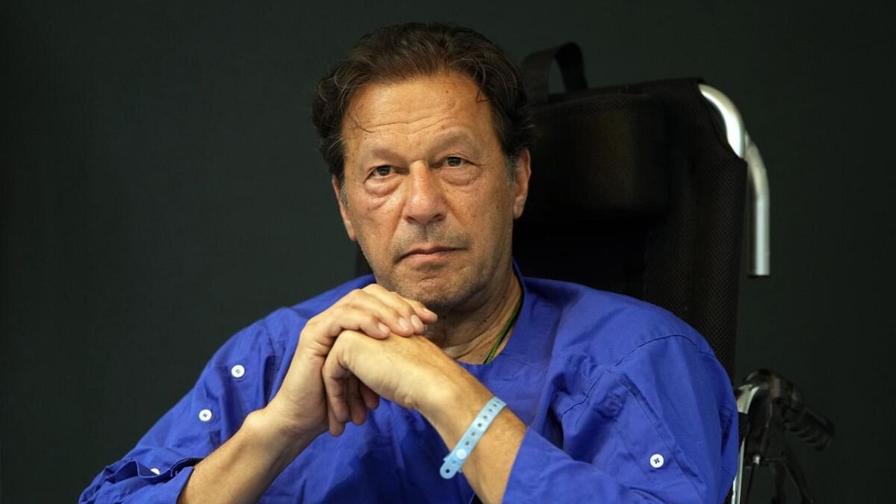 Pakistan's former prime minister Imran Khan. Credit: AFP Photo