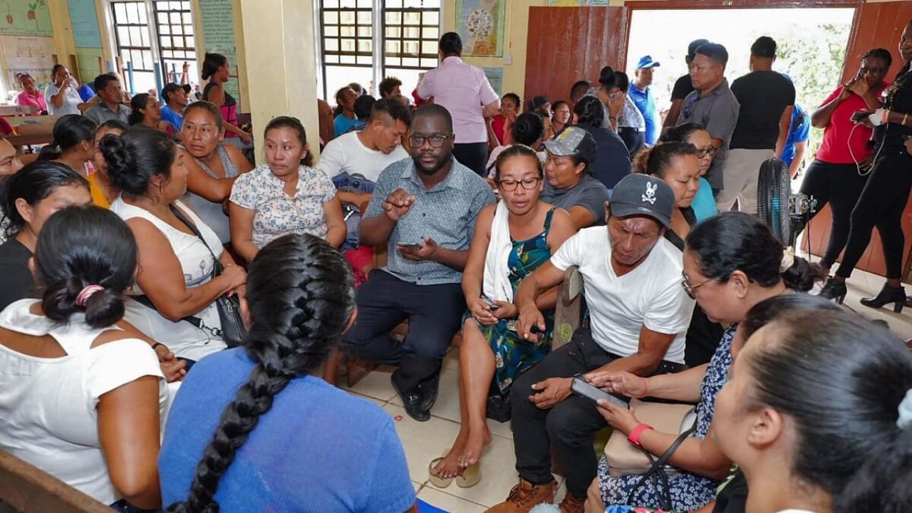 At least 19 youths were killed in a schoolgirls' dormitory blaze in Guyana. Credit: AFP Photo