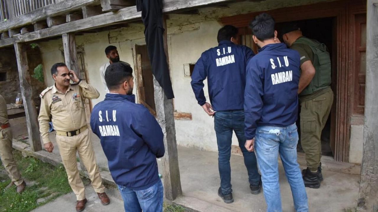 Jammu and Kashmir Police Special Investigation Unit. Credit: PTI File Photo