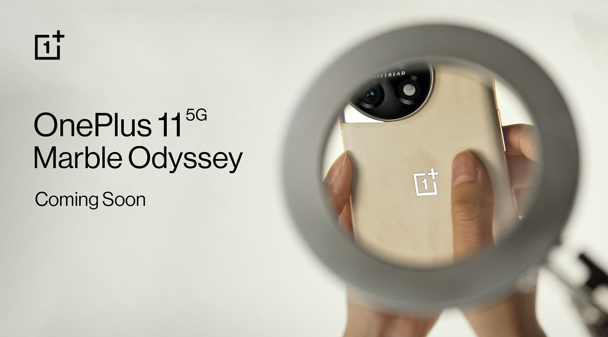 OnePlus 11 5G Marble Odyssey series. Credit: OnePlus