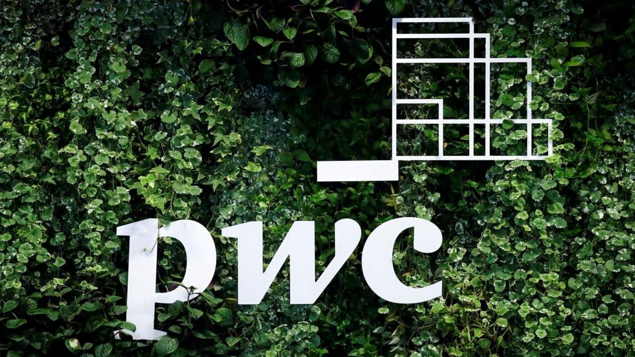  The logo of accounting firm PricewaterhouseCoopers. Credit: Reuters Photo