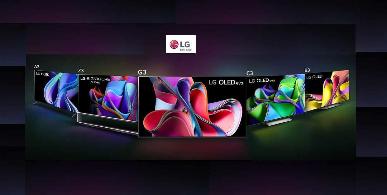 LG's 2023 OLED TV series. Credit: LG India