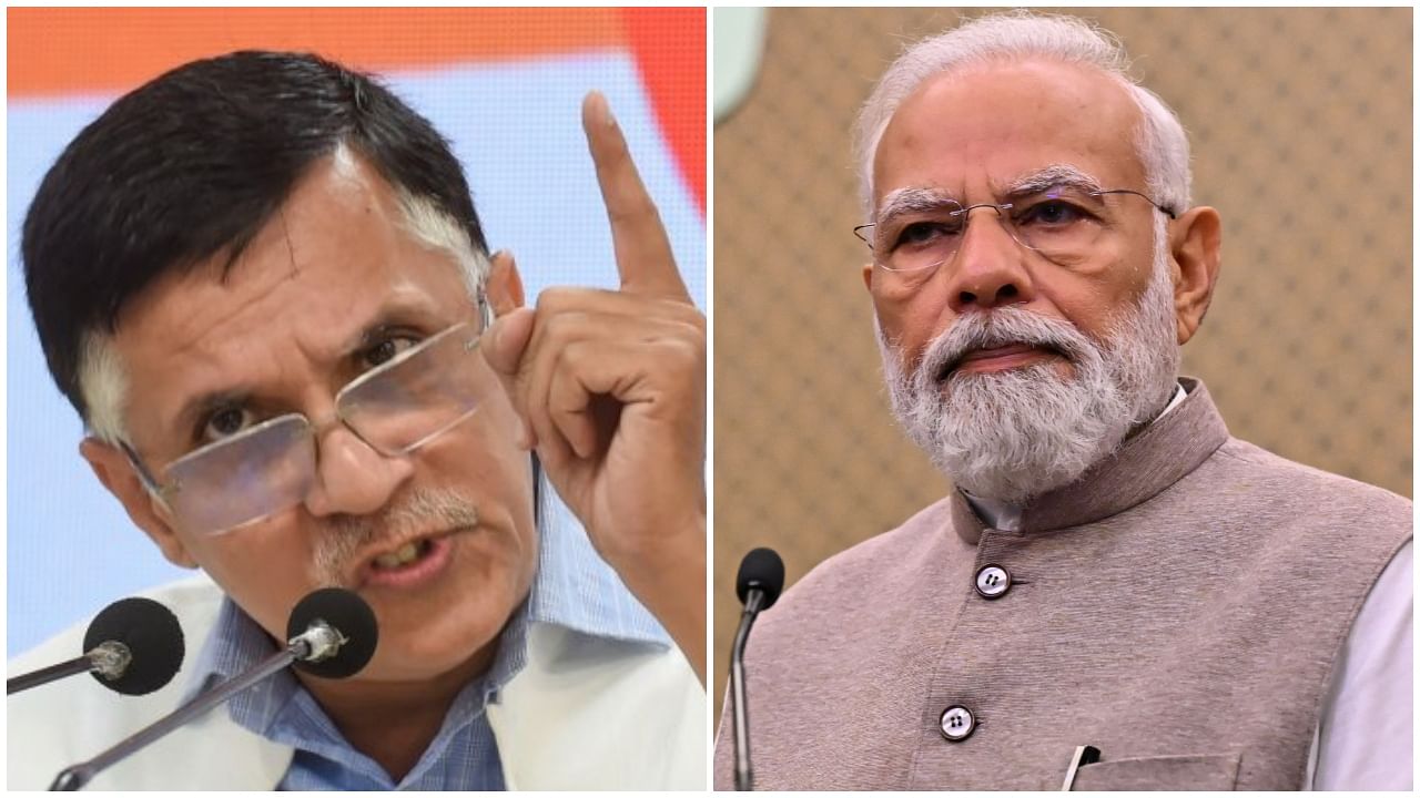"We will also accord a grand welcome (to the prime minister), but only on the condition that the other Modis are brought back," Congress spokesperson Pawan Khera said. Credit: PTI/AFP Photo