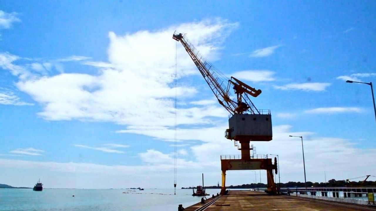 The Sittwe Port in Myanmar. Credit: PTI Photo