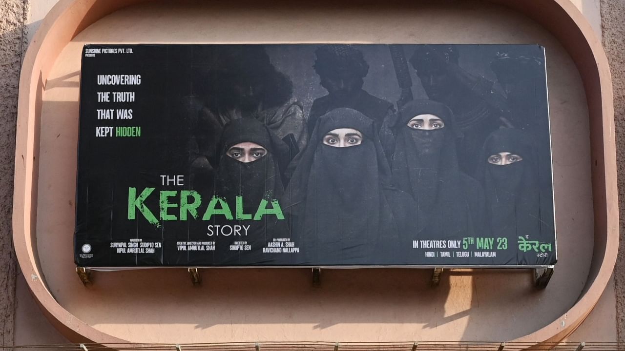 The Kerala Story poster. Credit: AFP Photo