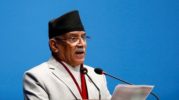 Nepal Prime Minister Pushpa Kamal Dahal. Credit: Reuters Photo