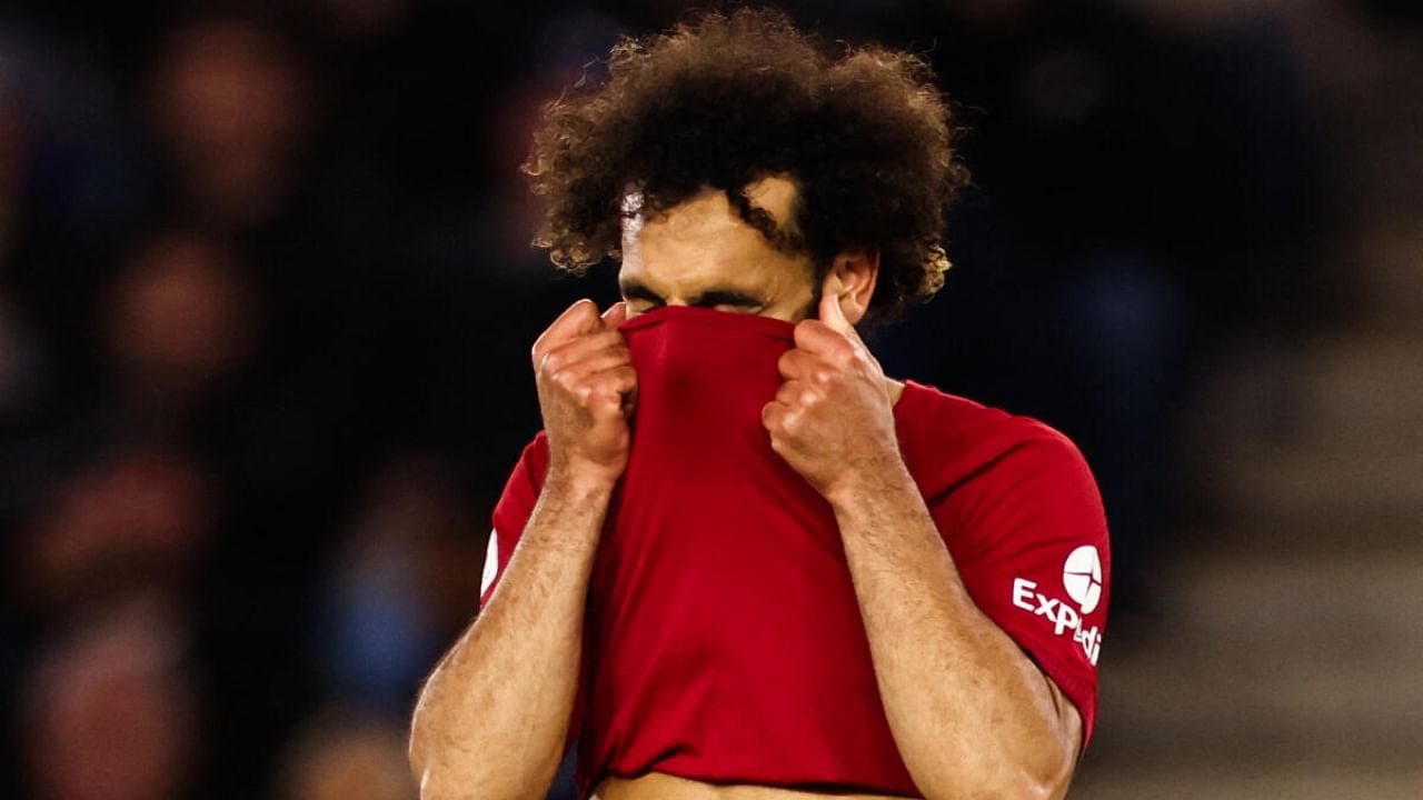Liverpool's Egyptian forward Mohamed Salah. Credit: AFP Photo