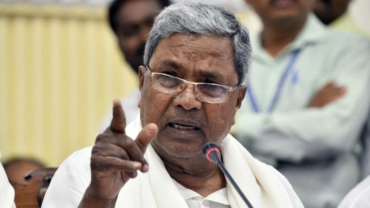 Karnataka Chief Minister Siddaramaiah. Credit: IANS File Photo