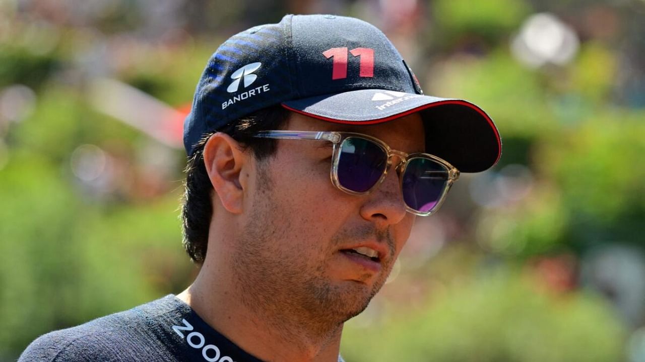 Red Bull Racing's Mexican driver Sergio Perez. Credit: AFP Photo