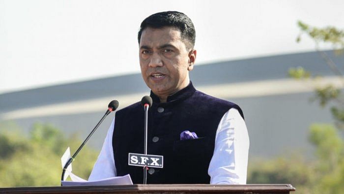 Goa Chief Minister Pramod Sawant. Credit: PTI Photo