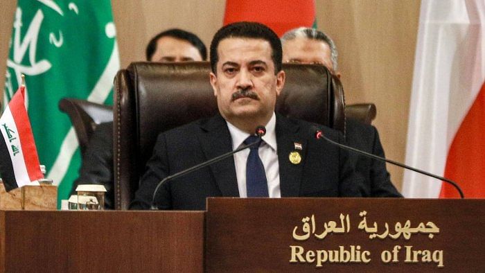Iraqi Prime Minister Mohammed Shia al-Sudani. Credit: AFP Photo