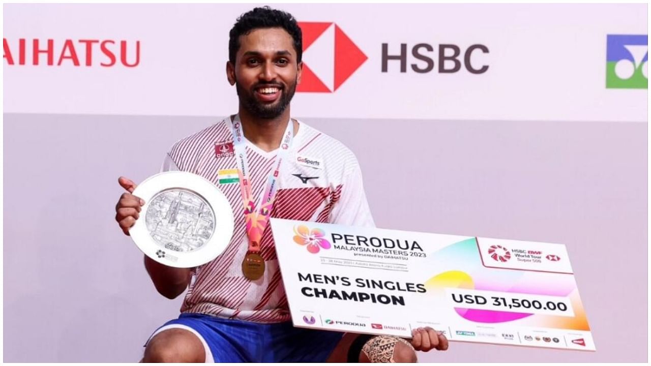 Malaysia Masters: Prannoy clinches maiden BWF World Tour title. Credit: IANS Photo