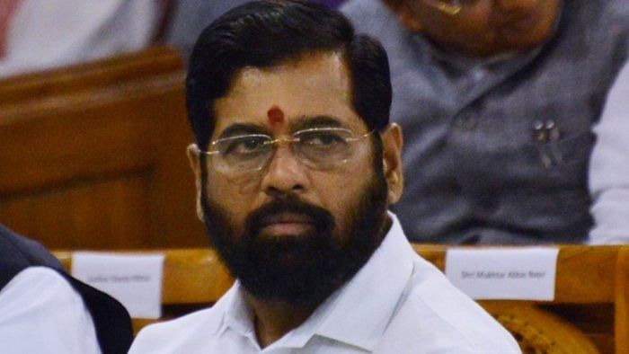 At the NITI Aayog meeting chaired by Prime Minister Narendra Modi in New Delhi, Maharashtra Chief Minister Eknath Shinde spoke about the Samruddhi Corridor and Shaktipeeth Expressway. Credit: IANS Photo