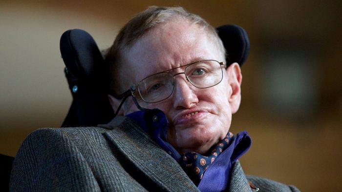 Stephen Hawking. Credit: AFP File photo  
