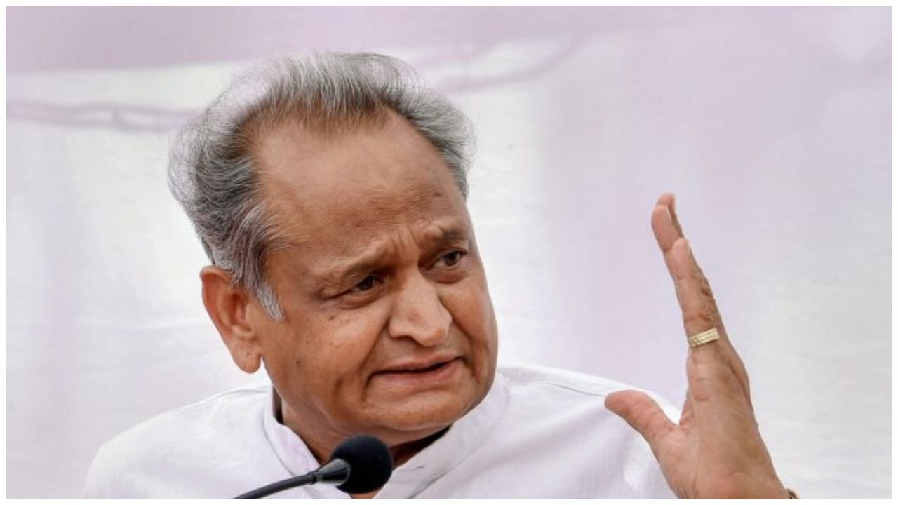 Rajasthan Chief Minister Ashok Gehlot. Credit: PTI file photo