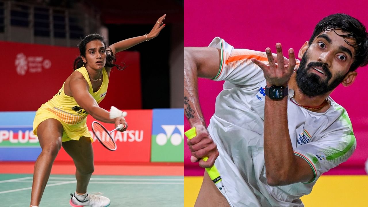 P V Sindhu and Kidambi Srikanth. Credit: AP/PTI Photos