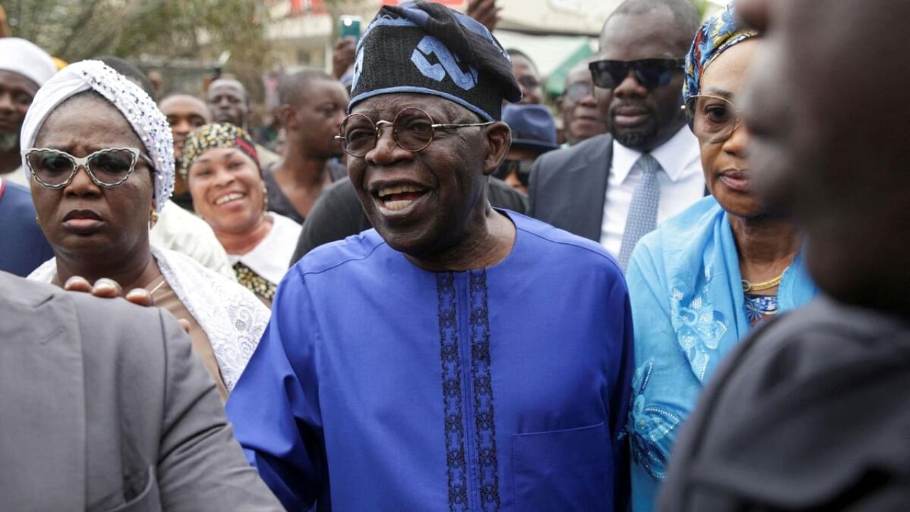 Nijeria's new President Bola Tinubu. Credit: Reuters File Photo
