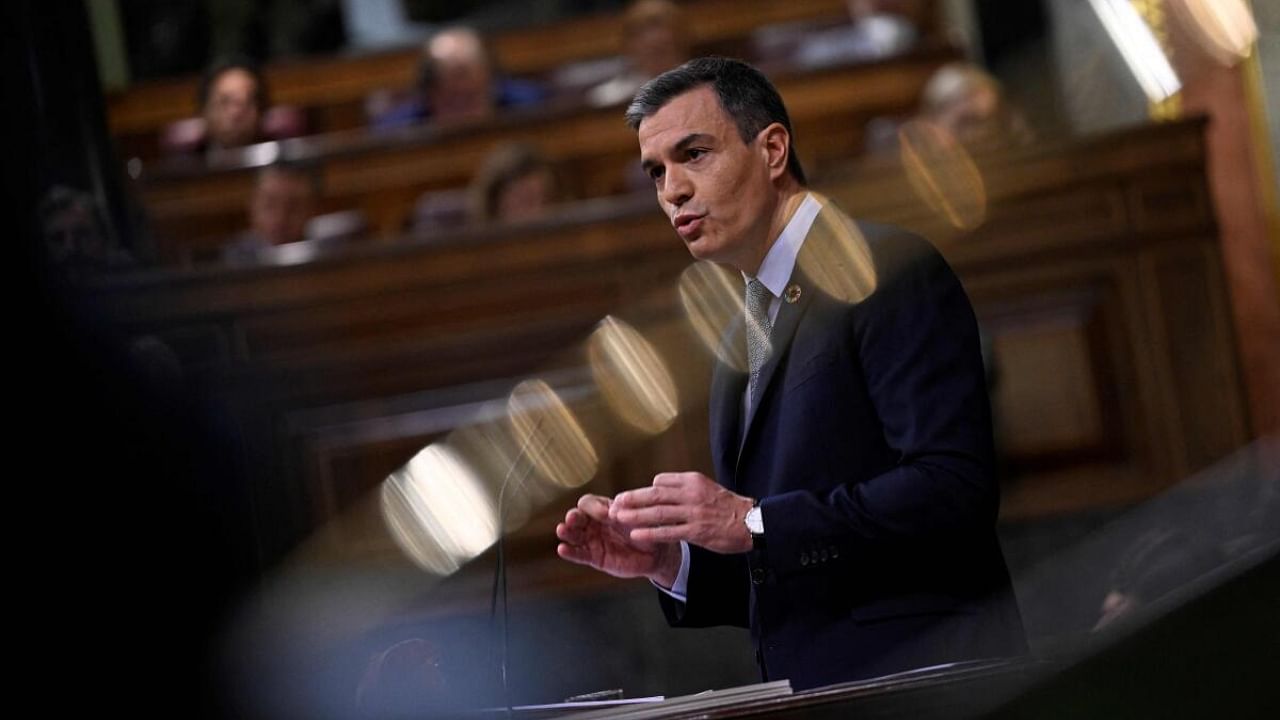 Spanish Prime Minister Pedro Sanchez. Credit: AFP Photo