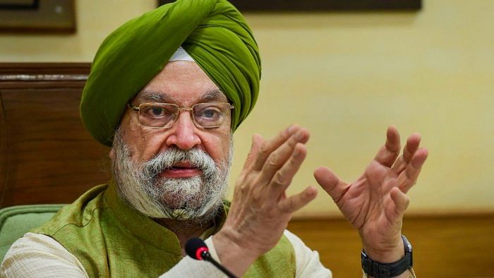 Hardeep Singh Puri. Credit: PTI Photo