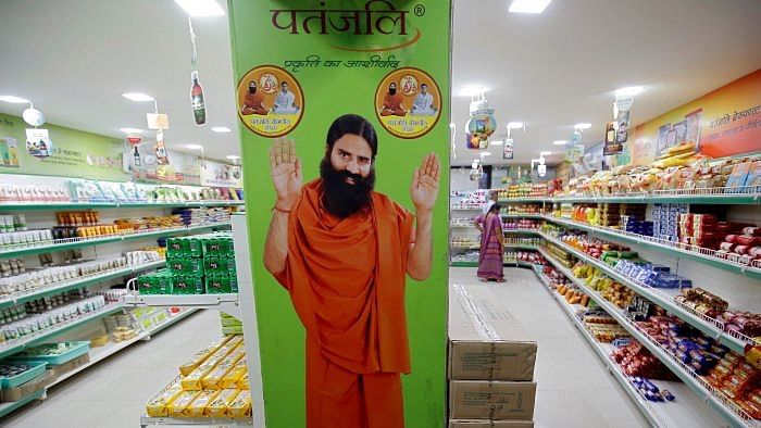 Patanjali store in Ahmedabad. Credit: Reuters Photo