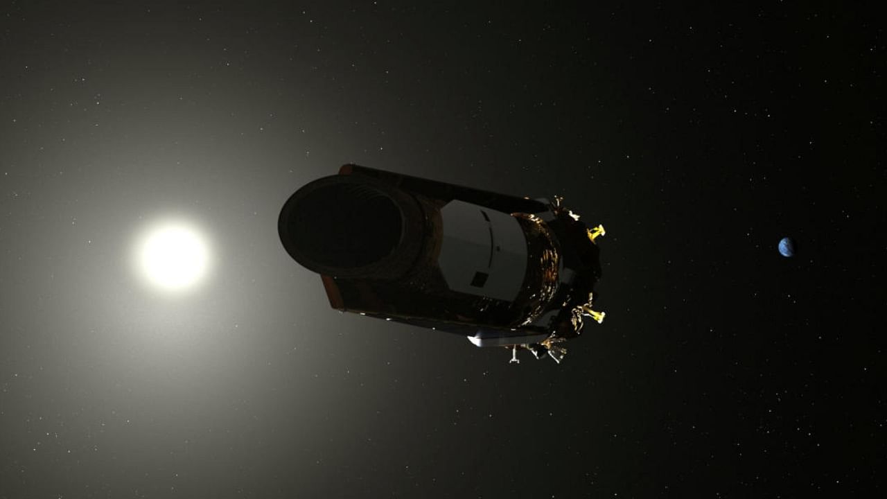 An artist's conception of the Kepler Space telescope is shown in this illustration. Credit: Reuters File Photo