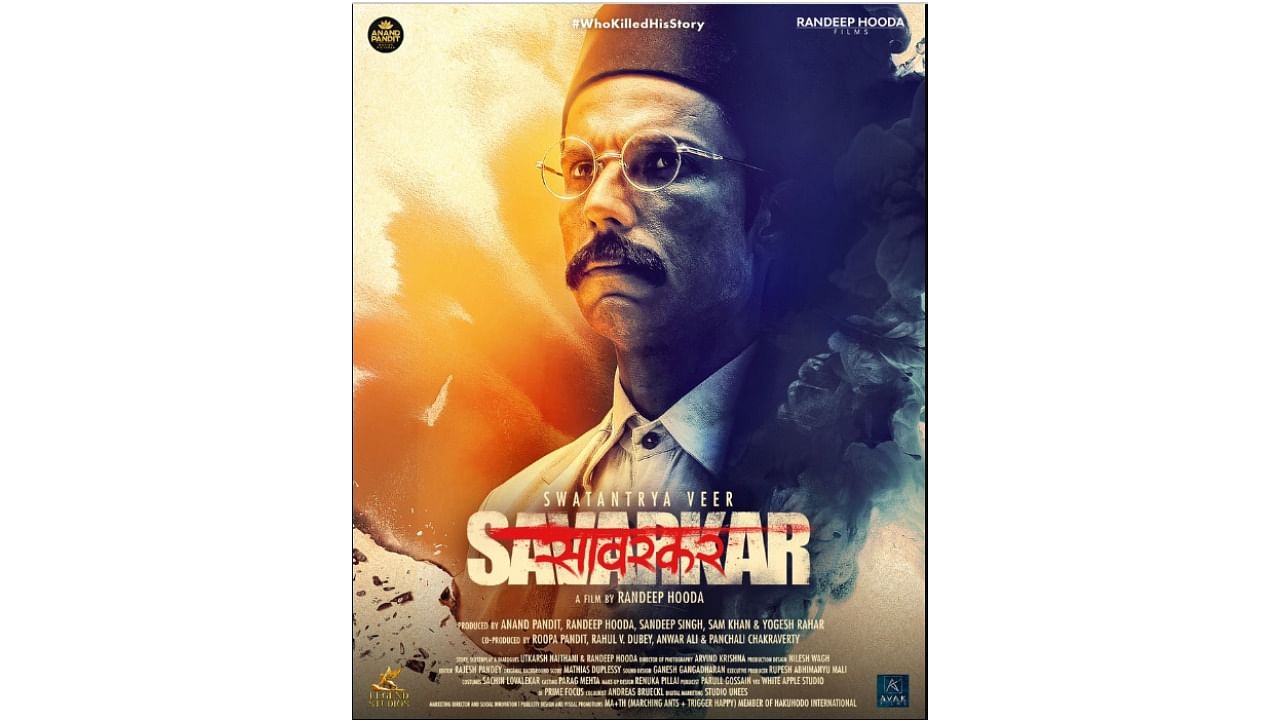 Randeep Hooda’s next film Swatantrya Veer Savarkar. Credit: Twitter/@randeephooda