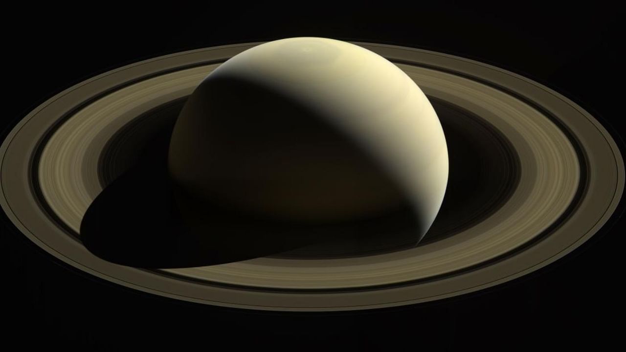 NASA photo shows full view of Saturn. Credit: AFP Photo/ NASA/JPL-Caltech/Space Science Institute