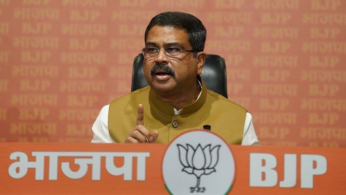 Dharmendra Pradhan. Credit: PTI Photo 