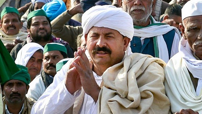 BKU leader Naresh Tikait. Credit: PTI File Photo