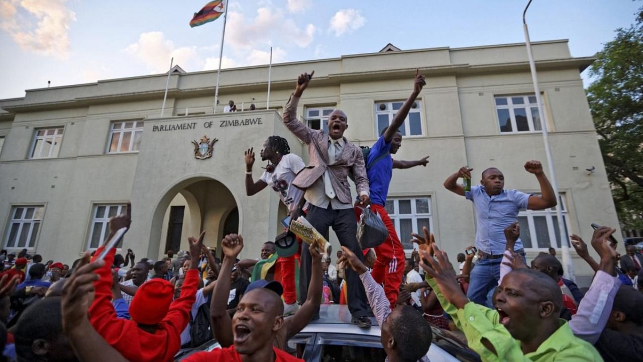 The Parliament of Zimbabwe. Credit: AP/PTI Photo