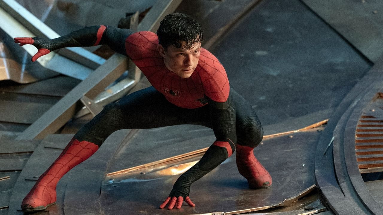 Tom Holland in 'Spider-Man: No Way Home'. Credit: AP/PTI Photo