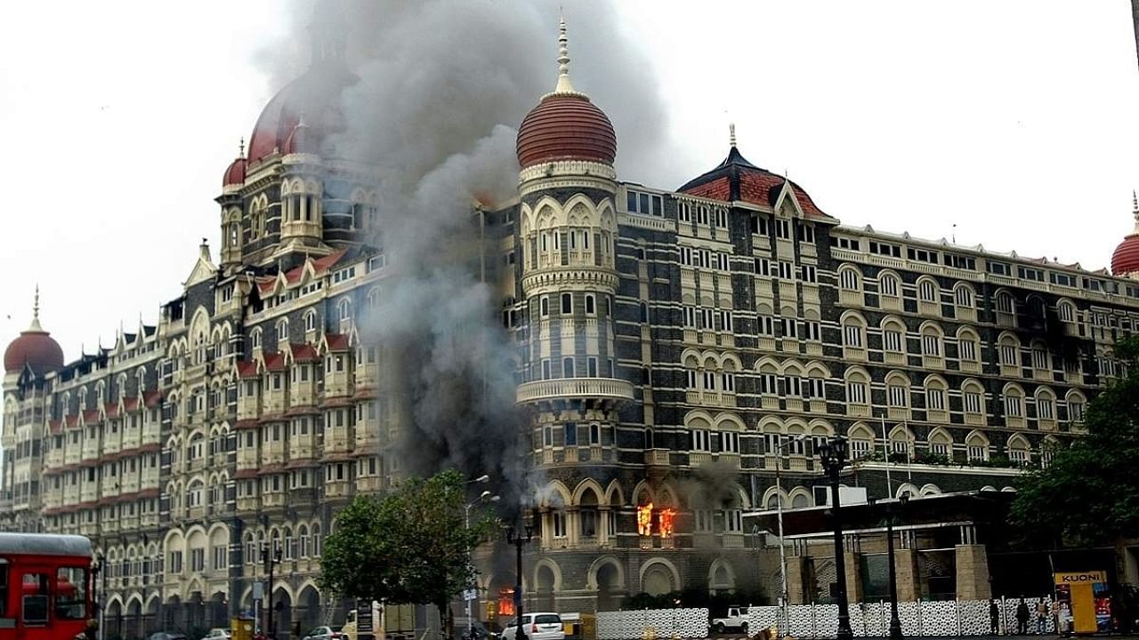 The 26/11 attack. Credit: IANS Photo