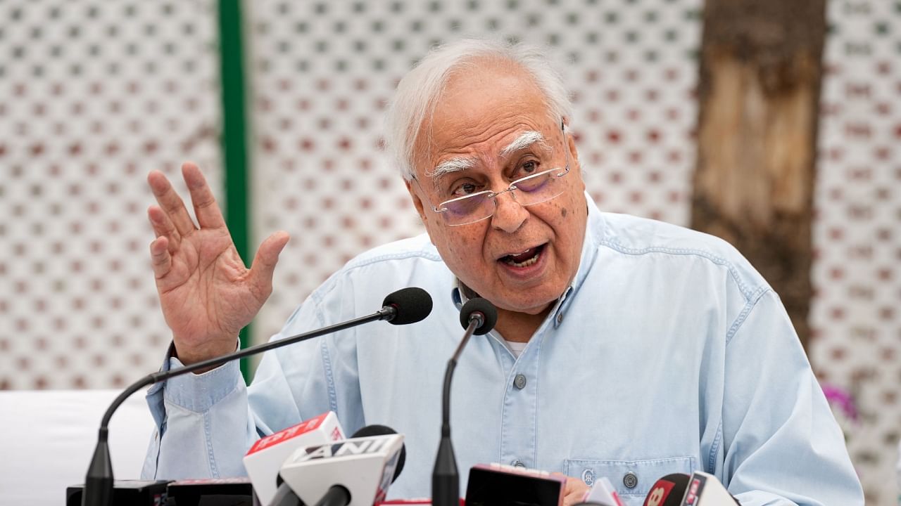 Rajya Sabha MP Kapil Sibal. Credit: PTI Photo