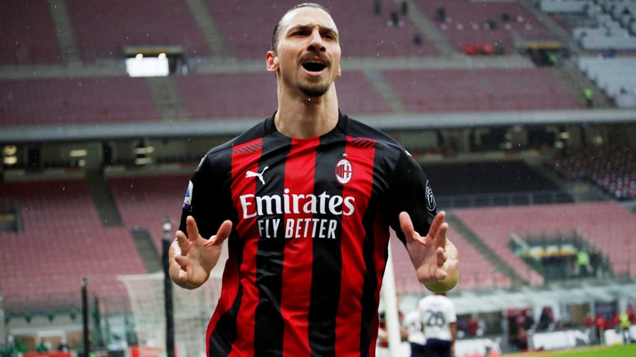 Striker Zlatan Ibrahimovic. Credit: Reuters File Photo