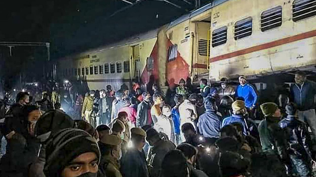 A goods train was also involved in the accident as the coaches of the Coromandel Express hit its wagons after getting derailed, the official said. Credit: PTI Photo